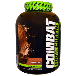 MusclePharm, Combat, 100% Casein, Chocolate Milk, 64 oz (1814 g)