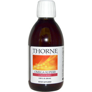 Thorne Research, Omega Superb, Lemon Berry, 8.45 fl oz (250 ml)