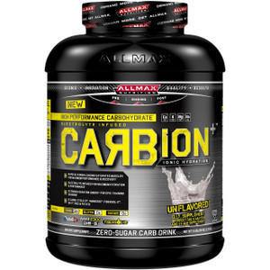ALLMAX Nutrition, CARBion+, Maximum Strength Electrolyte + Hydration Energy Drink, Unflavored, 5 lbs (2.27