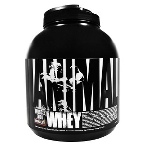 Universal Nutrition, Animal Whey Muscle Food, Chocolate, 4 lbs (1.81