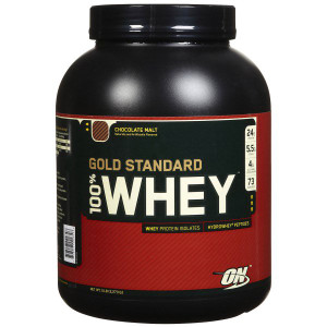 Optimum Nutrition, Gold Standard, 100% Whey, Chocolate Malt, 5 lbs (2.27 kg)