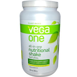 Vega, Vega One, All-In-One Nutritional Shake, Natural, 30.4 oz (862 g)
