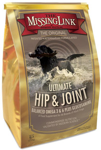The Missing Link, Ultimate Hip & Joint with Glucosamine for Dogs, 5 lbs (2.27 kg)