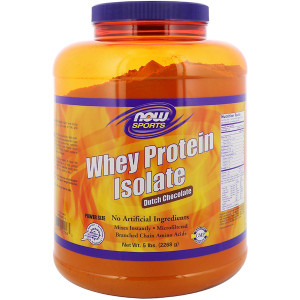 Now Foods, Sports, Whey Protein Isolate, Creamy Chocolate, 5 lbs (2268 g)