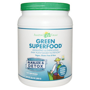 Amazing Grass Green Superfood Alkalize & Detox -- 100 Servings