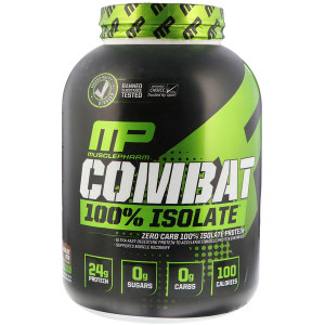 MusclePharm, Combat 100% Isolate, Chocolate Milk, 5 lb (2268 g)