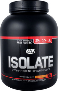 Optimum Nutrition Isolate 100% Whey Protein Isolate Snickerdoodle - 5.02 lbs