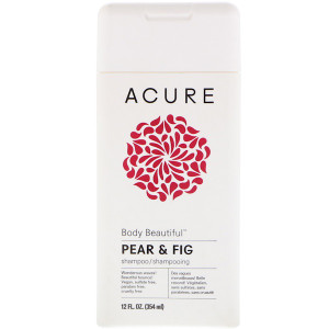 Acure, Body Beautiful Shampoo, Pear & Fig, 12 fl oz (354 ml)