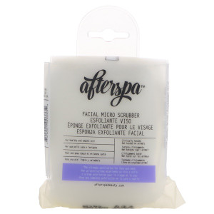 3 PACK of AfterSpa, Facial Micro Scrubber, 1 Scrubber