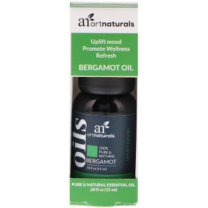 3 PACK of Artnaturals, Bergamot Oil, .50 fl oz (15 ml)