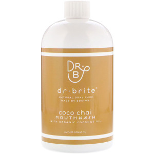 Dr. Brite, Mouthwash with Organic Coconut Oil, Coco Chai, 16 fl oz (473.17 ml)