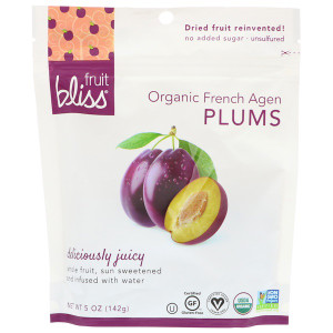 Fruit Bliss, Organic French Agen Plums, 5 oz (142 g)