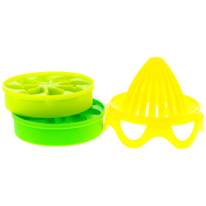 Full Circle, Lemon Drops, Citrus Ice Cube Infuser Set, 1 Set