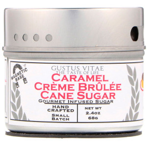 Gustus Vitae, Cane Sugar, Caramel Cr?me Br?l?e, 2.4 oz (68 g)
