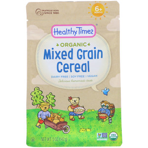 Healthy Times, Organic, Mixed Grain Cereal, 6+ Months, 5 oz (142 g)