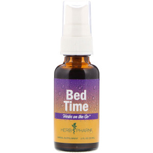 Herb Pharm, Herbs on the Go, Bed Time, 1 fl oz (30 ml)