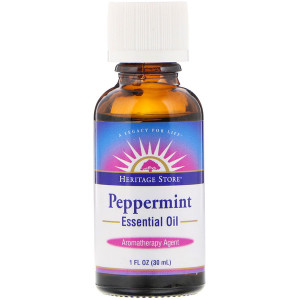 Heritage Store, Essential Oil, Peppermint, 1 fl oz (30 ml)