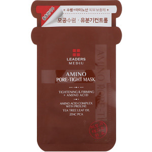 3 PACK of Leaders, Mediu, Amino Pore-Tight Mask, 1 Mask, 25 ml