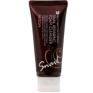 3 PACK OF Mizon, Snail Repairing Foam Cleanser, 2.02 fl oz (60 ml)