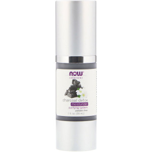 Now Foods, Solutions, Charcoal Detox Moisturizer, 1 fl oz (30 ml)