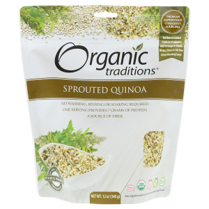 Organic Traditions, Sprouted Quinoa, 12 oz (340 g)