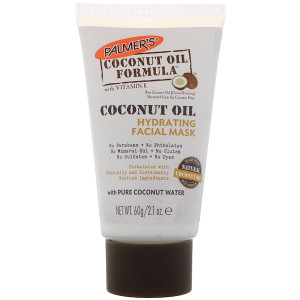 Palmers, Coconut Oil Formula, Hydrating Facial Mask, 2.1 oz (60 g)