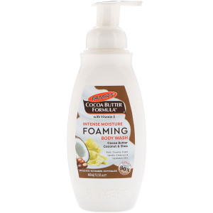Palmers, Intense Moisture Foaming Body Wash, Cocoa Butter, Coconut & Shea, 13.5 fl oz (400 ml)