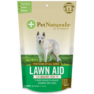 Pet Naturals of Vermont, Lawn Aid for Dogs, 60 Chews, 3.17 oz (90 g)