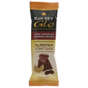Raw Rev, Glo, Dark Chocolate Espresso Crunch, 1.6 oz (46 g)