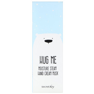 Secret Key, Hug Me, Moisture Steam Hand Cream, Musk, 5.07 oz (30 ml)