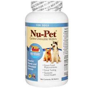 Ark Naturals, Nu-Pet, Canine Chewable Wafers, For Dogs, 90 Wafers
