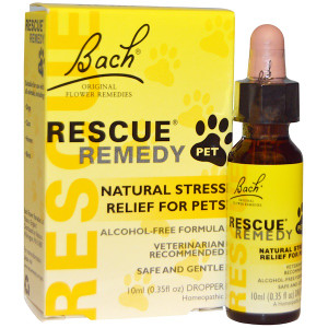 Bach, Original Flower Remedies, Rescue Remedy Pet, Natural Stress Relief, Dropper, Alcohol-Free, 0.35 fl oz (10 ml)