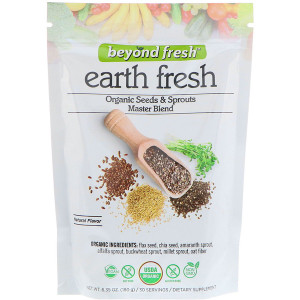 Beyond Fresh, Earth Fresh, Organic Seeds & Sprouts Master Blend, Natural Flavor, 6.35 oz (180 g)