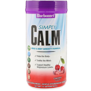 Bluebonnet Nutrition Simple Calm Powder Cherry -- 16 oz