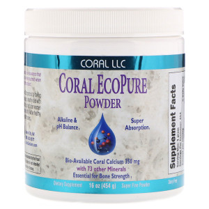 CORAL , Coral EcoPure Powder, 16 oz (454 g)