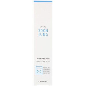 Etude House, Soon Jung, pH 5.5 Relief Toner, 6.08 fl oz (180 ml)