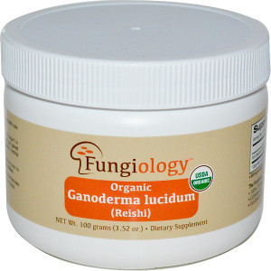 Fungiology, Organic, Ganoderma Lucidum (Reishi), 3.52 oz (100 g)