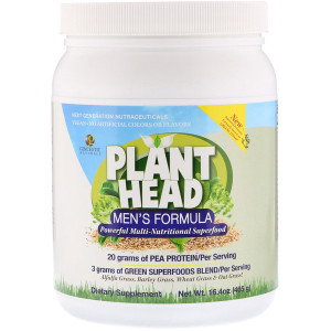Genceutic Naturals Plant Head Mens Formula -- 15 Servings