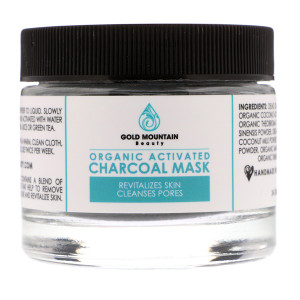 Gold Mountain Beauty, Organic Activated Charcoal Mask, 34 g