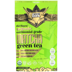 Green Foods Corporation, Folded Fox, Organic Matcha Green Tea, 3.53 oz (100 g)