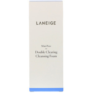 Laneige, Mini Pore, Double Clearing Cleansing Foam, 150 ml