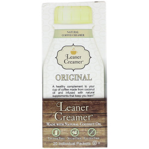 Leaner Creamer Coconut Oil Creamer Original -- 20 Packets
