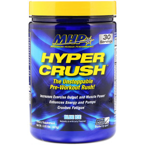 Maximum Human Performance, Hyper Crush, Pre-Workout, Blue Ice, 0.93 lbs (423 g)