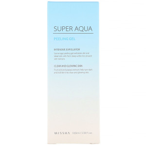 Missha, Super Aqua Peeling Gel, 3.38 fl oz (100 ml)