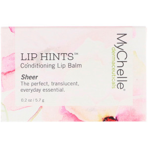 MyChelle Dermaceuticals Lip Hints Conditioning Lip Balm Sheer -- 0.2 oz