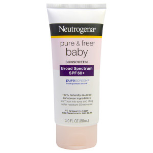 Neutrogena, Pure & Free Baby Sunscreen, SPF 60+, 3.0 fl oz (88 mL)