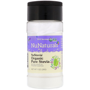 NuNaturals, NuStevia, Organic Pure Stevia, 1 oz (28 g)