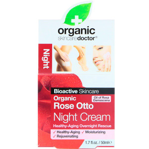 Organic Doc, Organic Rose Otto Night Cream, 1.7 fl oz (50 ml)