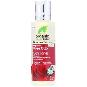 Organic Doc, Organic Rose Otto Skin Toner, 5.1 fl oz (150 ml)