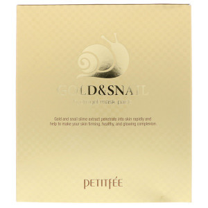 Petitfee, Gold & Snail Hydrogel Mask Pack, 5 Masks, 30 g Each
